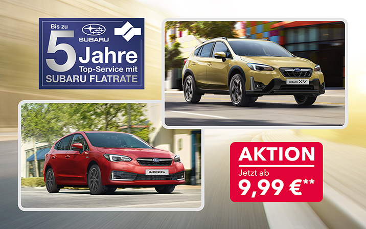 Subaru Flatrate Aktion