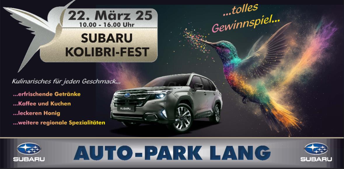 Kolibri-Fest am 22.03.2025 